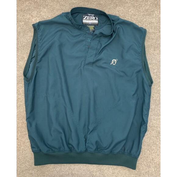 Zero Restriction Vest Mens L Piedmont Driving Club Golf Sleeveless Windbreaker - Picture 1 of 7